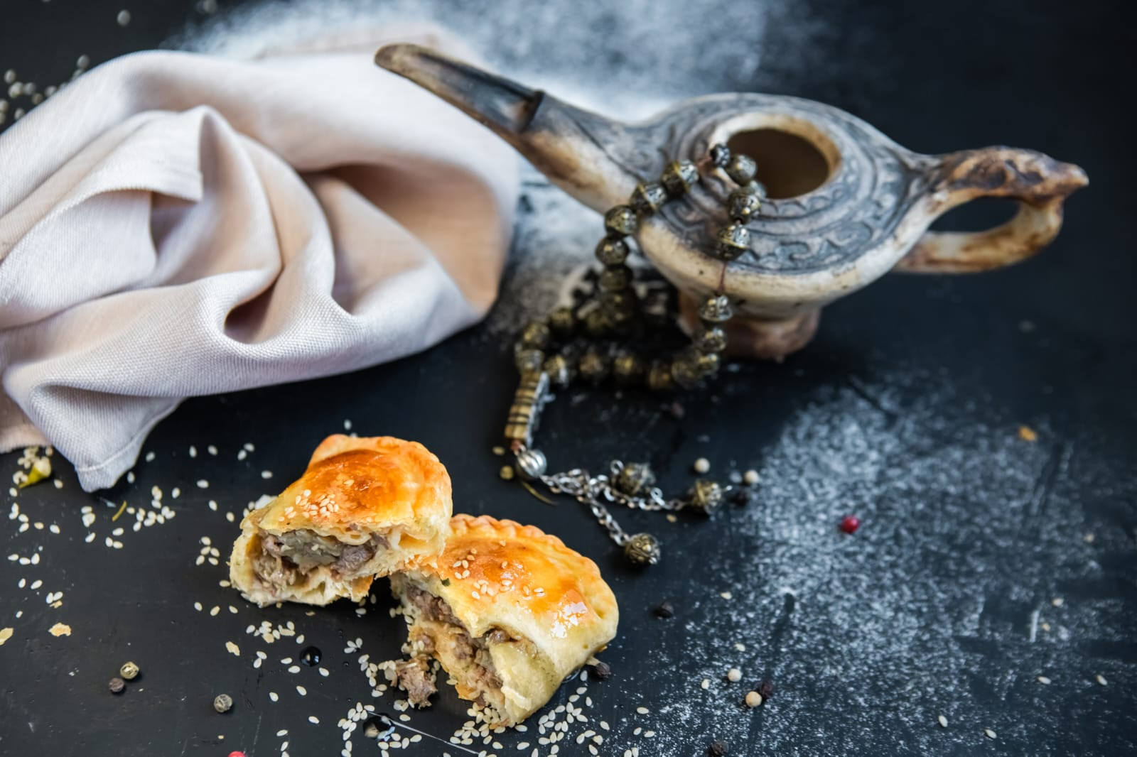 Мини самсы с мясом - Naziranyn kattamasy Бишкек